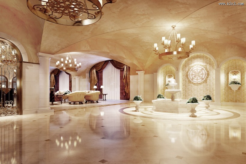 高端大气大堂设计图片大全