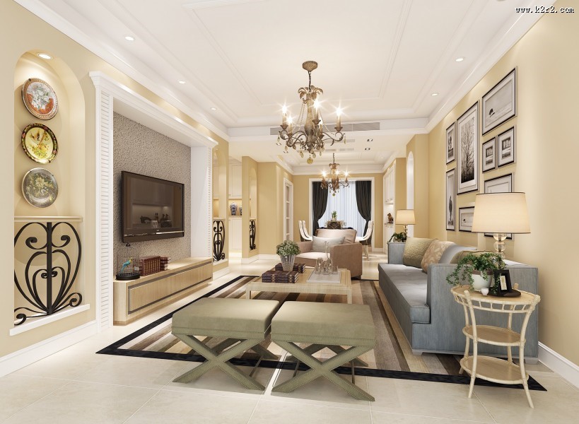 现代简约风格设计图片