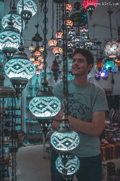 漂亮的彩灯图片