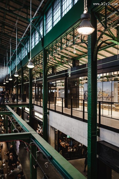 工业风格的餐厅装修图片