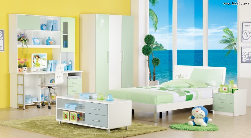 色彩缤纷的卧室装修图片