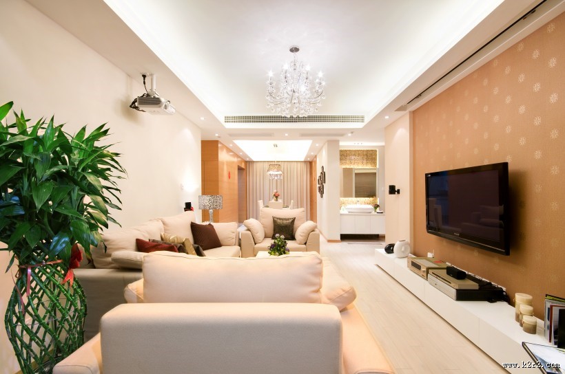 豪华客厅装修风格设计图片