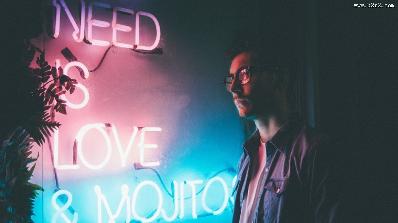 霓虹灯装饰图片