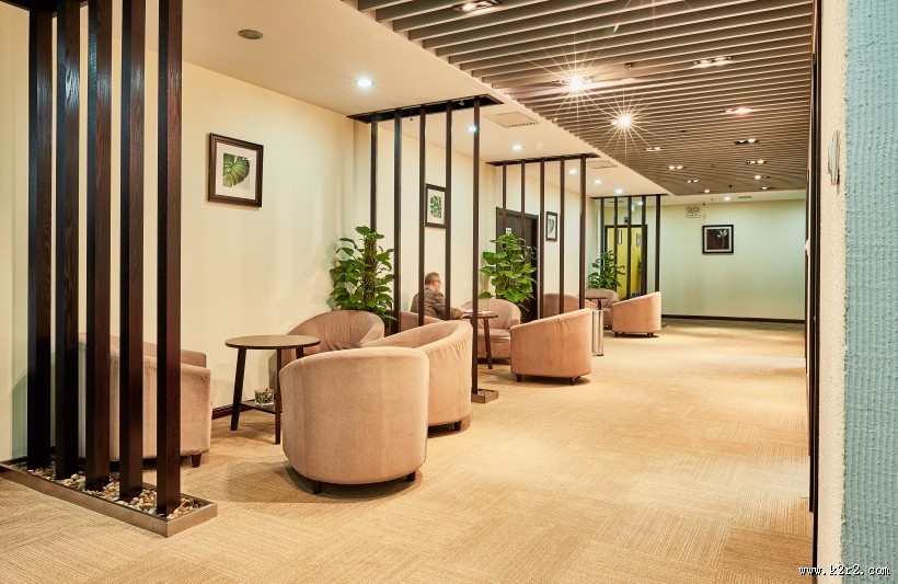豪华精致商务办公休息区装修图片大全