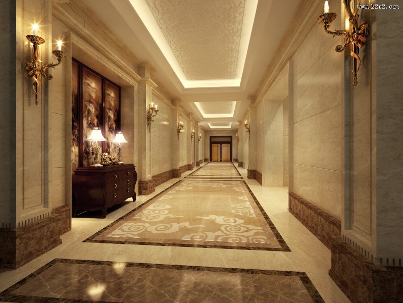 建筑物走廊图片