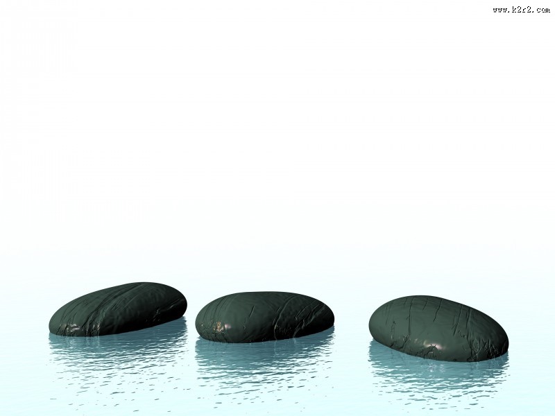 水边的鹅卵石图片