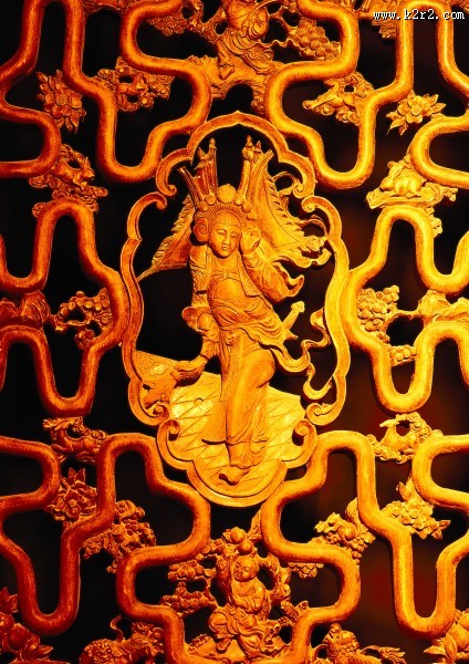 传统建筑门饰艺术图片