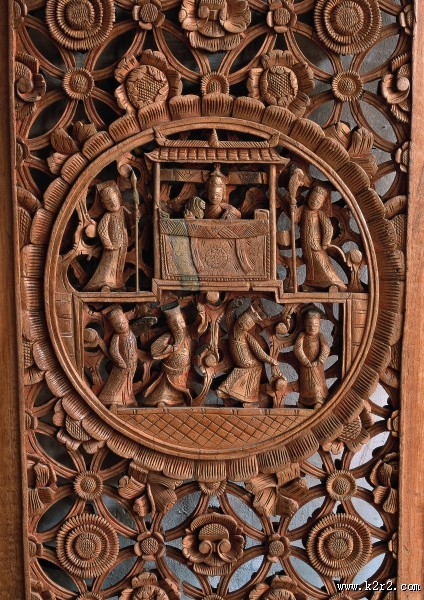 传统建筑门饰艺术图片