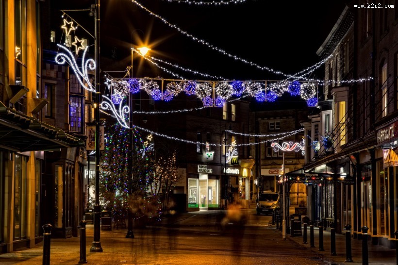 圣诞节灯饰图片