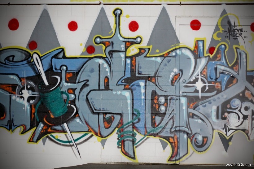 胡乱涂鸦的墙面图片大全