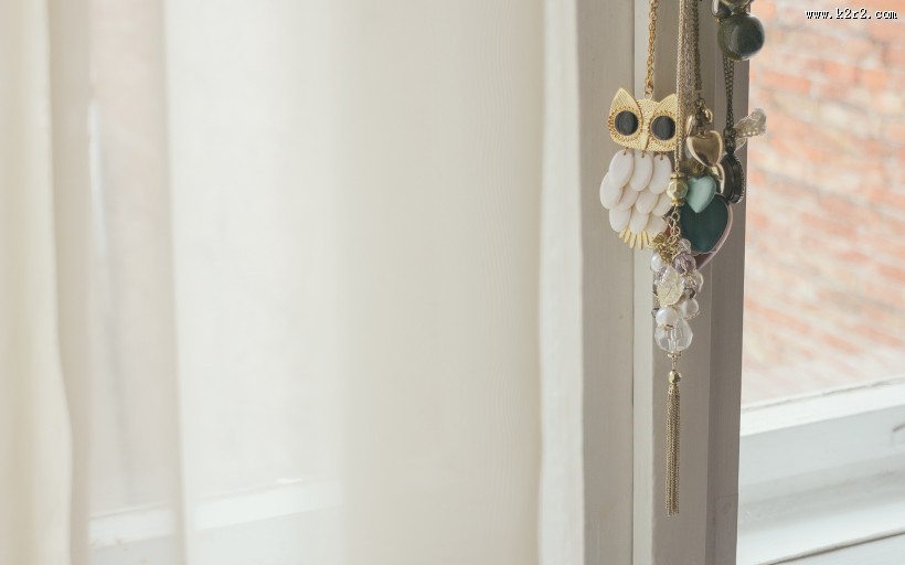 清新的窗帘图片大全