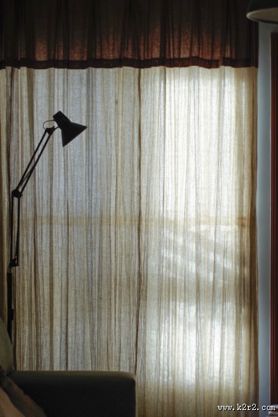 清新的窗帘图片大全