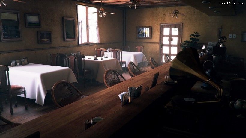 豪华酒吧吧台图片大全