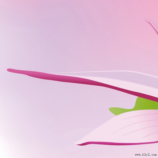 粉色温馨花朵三联画图片