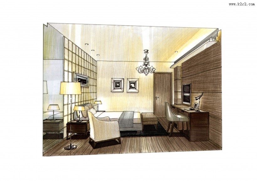 成都四海逸家家装手绘a图片