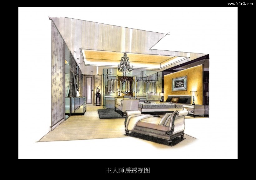 中山华发庄园二期室内手绘2图片