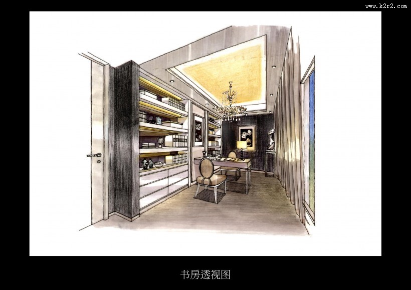 中山华发庄园二期室内手绘2图片