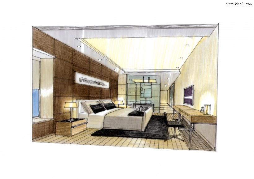 武汉华润置地鳳凰城二期手绘稿图片