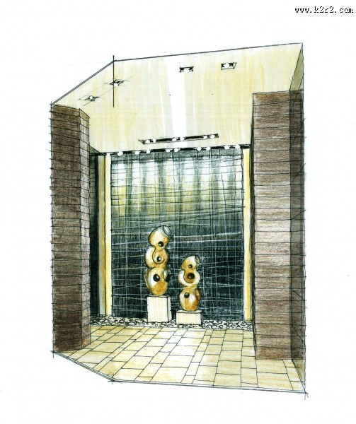 广州东逸花园四期手绘图片大全