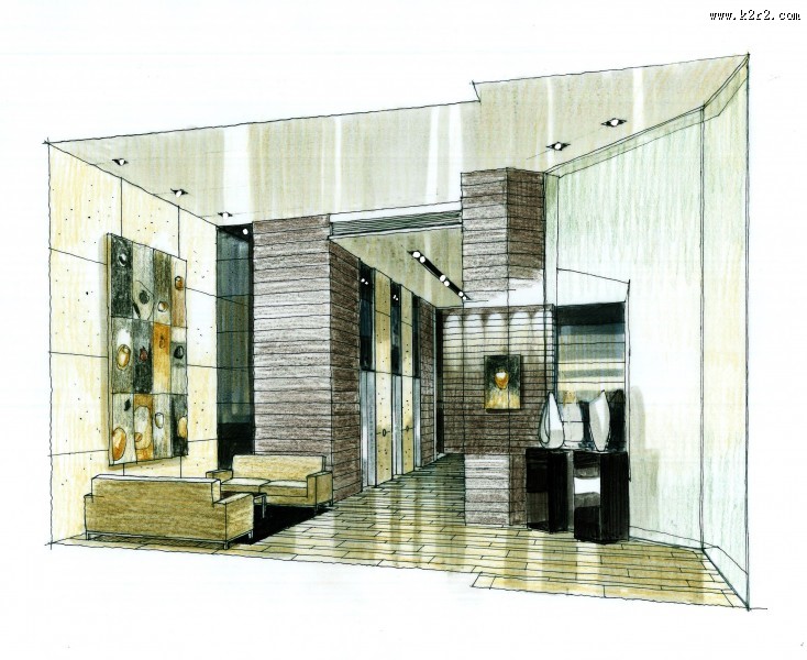 广州东逸花园四期手绘图片大全