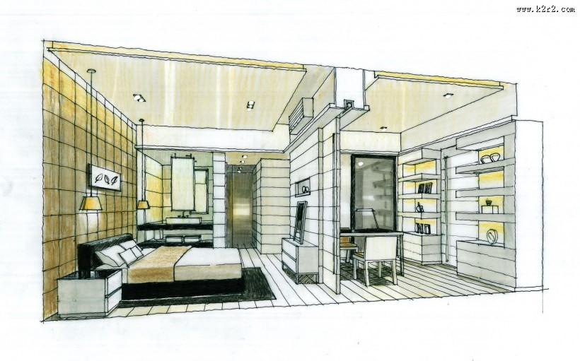 广州东逸花园四期手绘图片大全