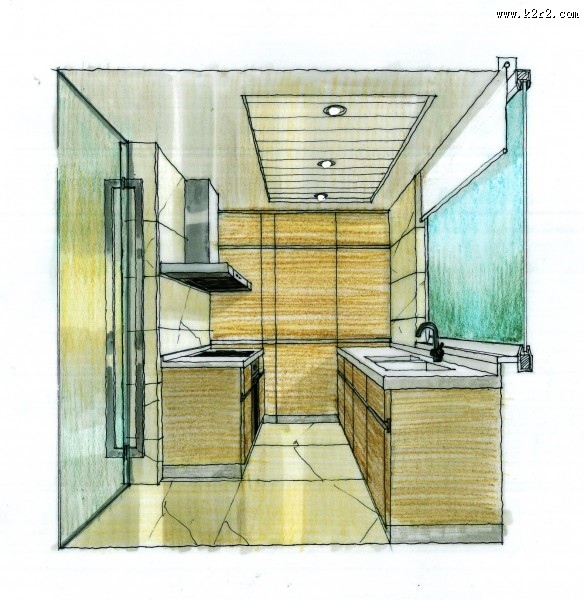 广州东逸花园四期手绘图片大全