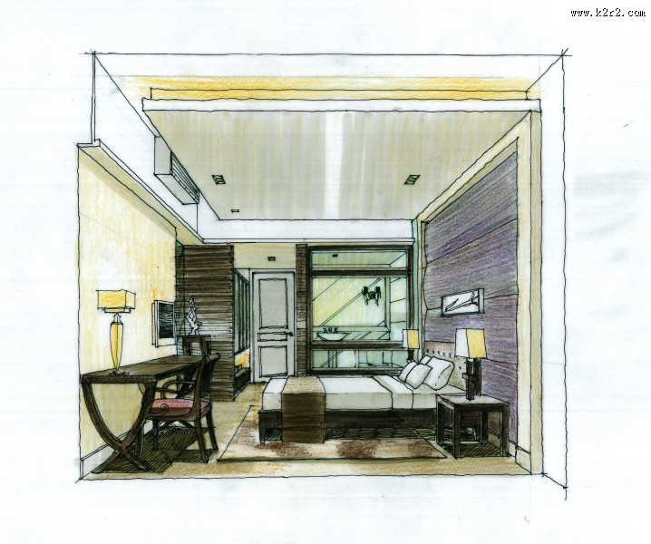 广州东逸花园四期手绘图片大全