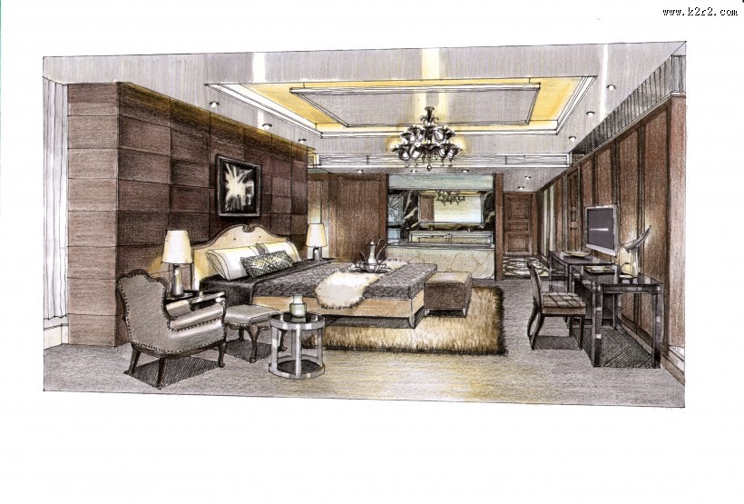 合景誉峰A5手绘稿图片大全