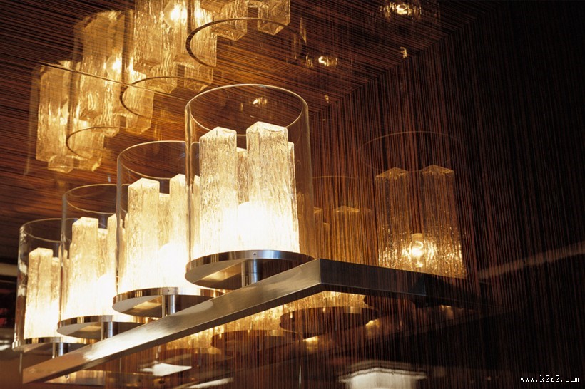 奢华餐厅灯具图片