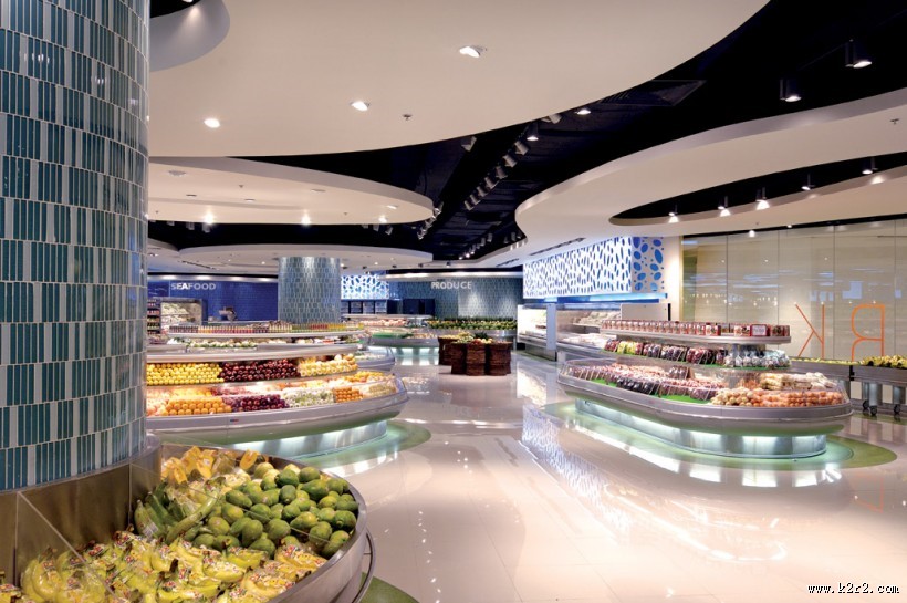 里程碑超市装潢图片