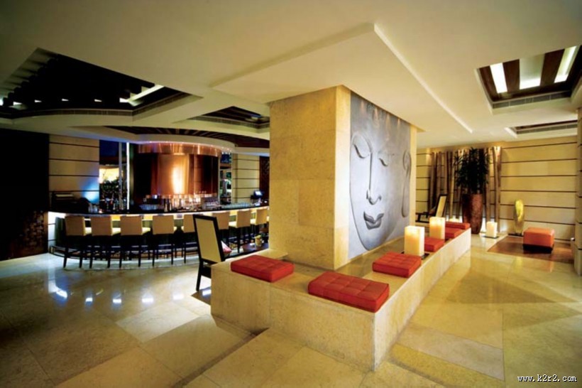 迪拜莱佛士酒店装潢图片