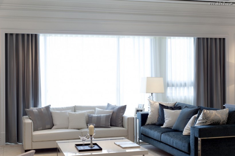 台北张公馆奢华客厅图片大全