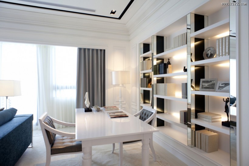 台北张公馆书房图片