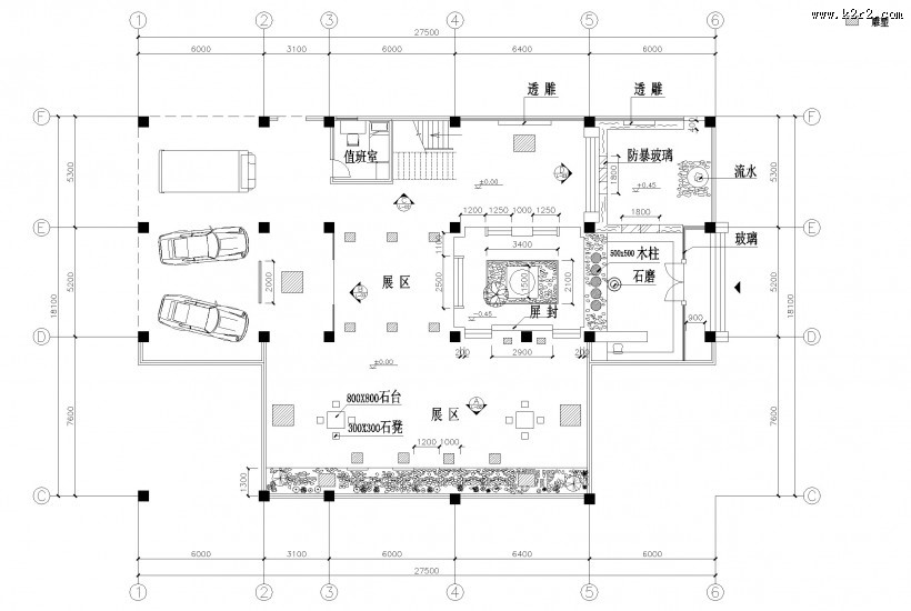广州石磨坊艺术展厅图片