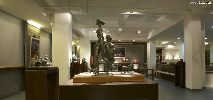 广州石磨坊艺术展厅图片