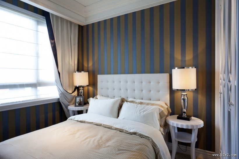 台北张公馆奢华卧室图片大全