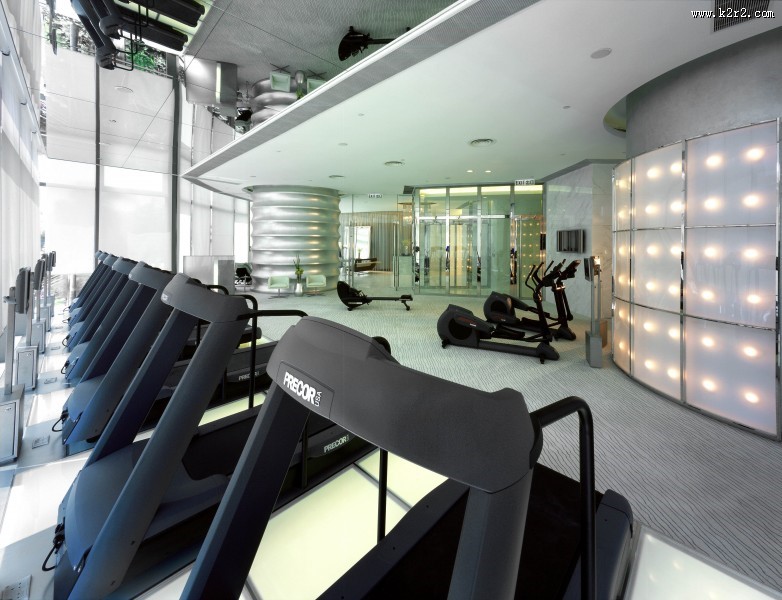 香港农甫道18号会所健身室图片