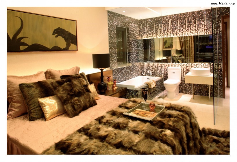 奢华风卧室样板图片大全