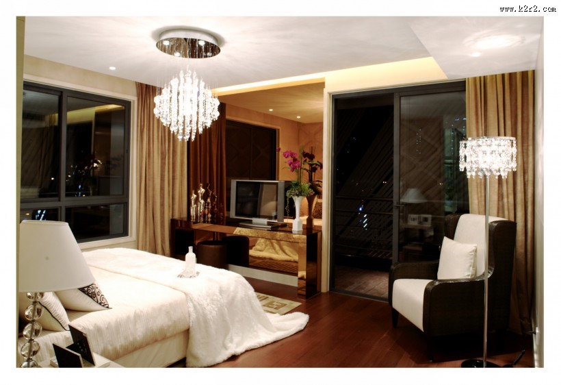 奢华风卧室样板图片大全