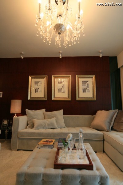 中海景晖华庭客厅图片