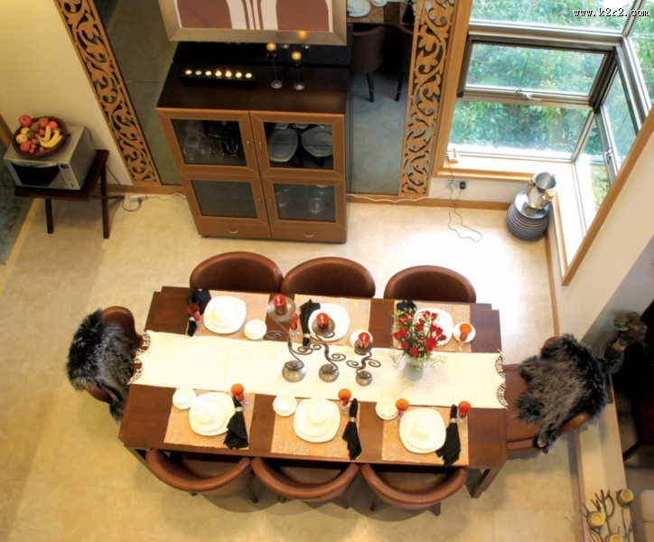 后现代-万科东海岸样板房图片