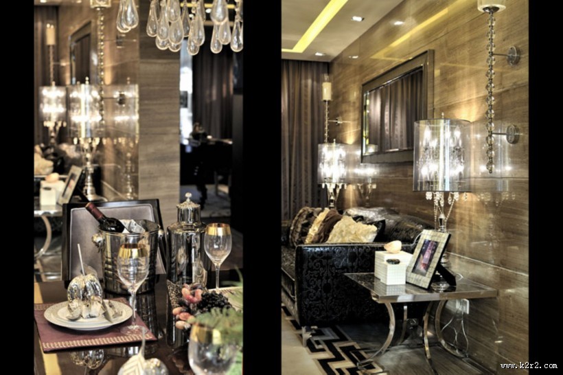 天宝物华后现代样板房1图片