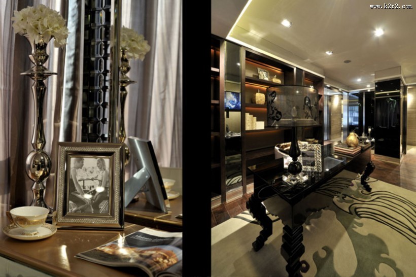 天宝物华后现代样板房1图片