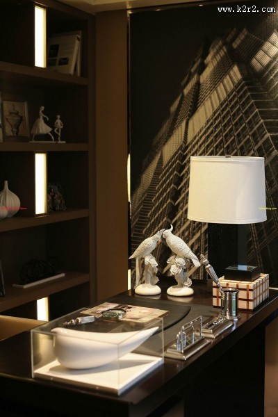 梁志天-上海浦东汤臣一品书房图片