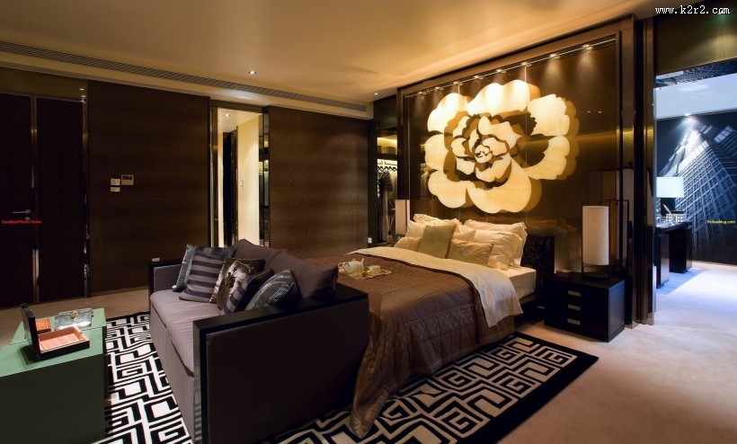 梁志天-上海浦东汤臣一品卧室图片