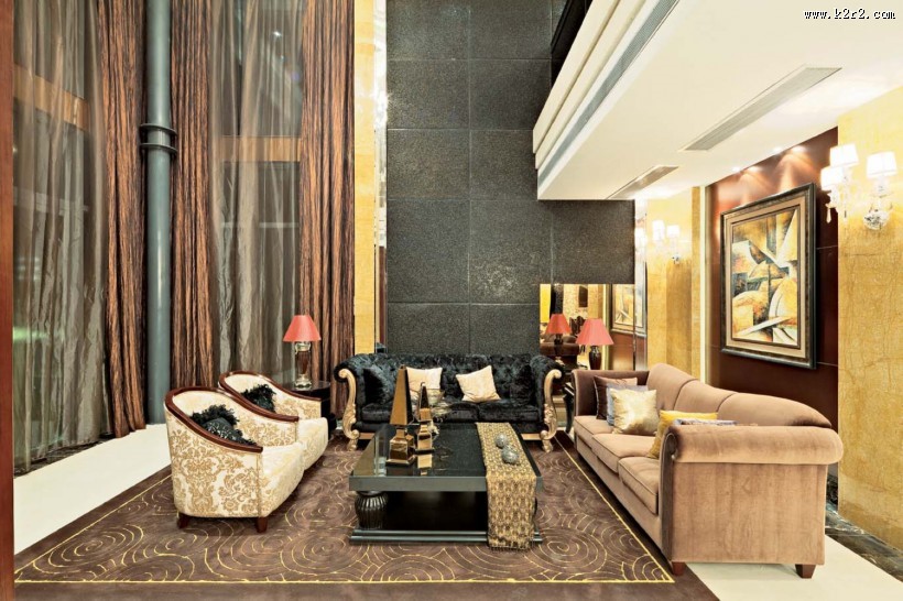 广州颐和高尔夫庄园B区C型别墅样板房图片