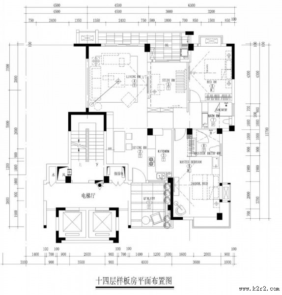 福建龙湖天城楼样板房图片