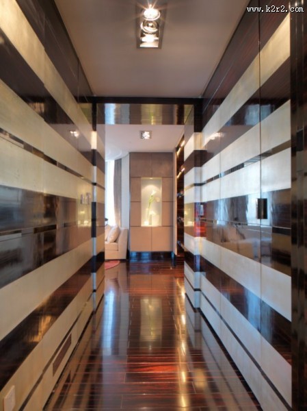 大连星海湾壹号样板房走廊图片