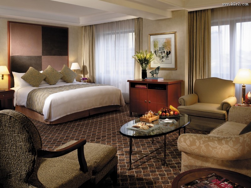 中国北京国贸饭店客房图片