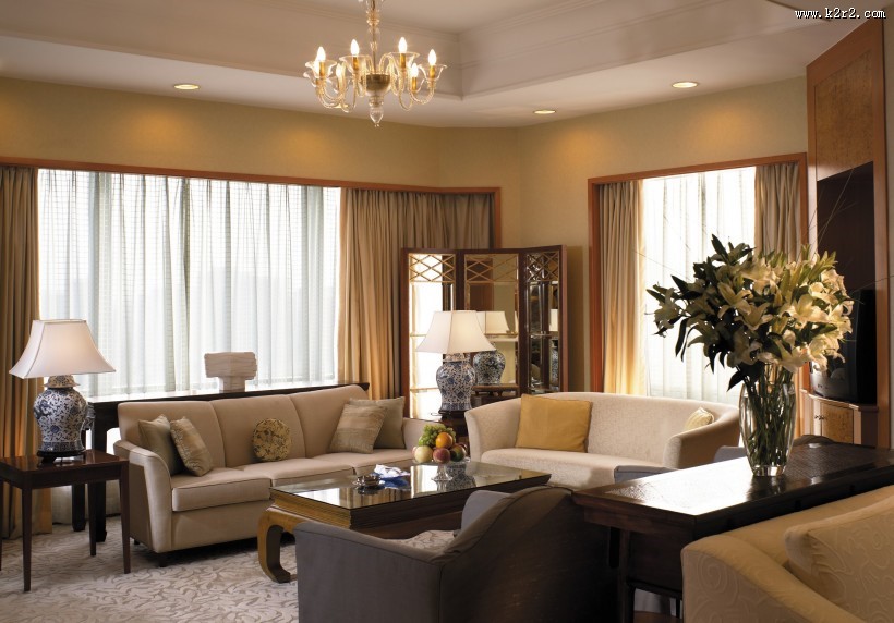 北京嘉里中心酒店客房图片